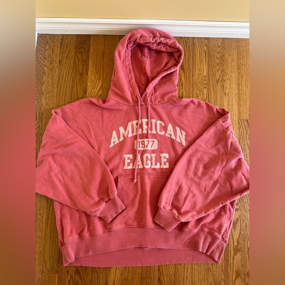 American Eagle Oversized Beach Hoodie